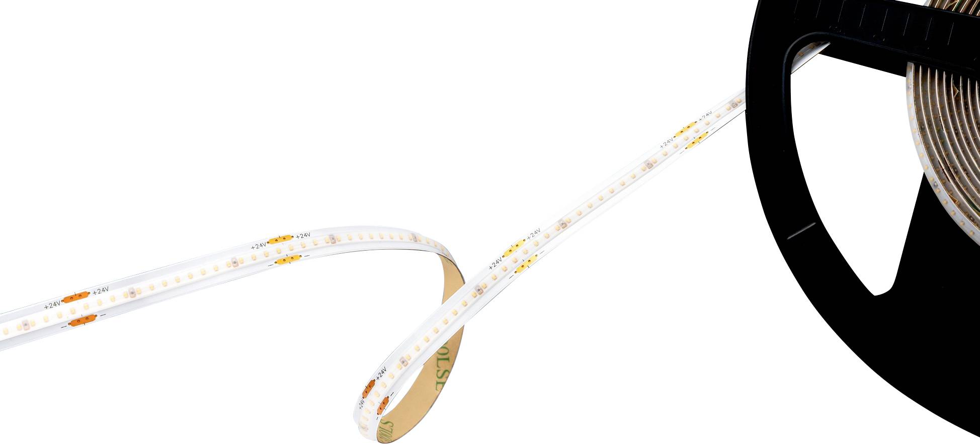 Barthelme 51542740 LED strip + solder lugs 24 V DC 5000 mm Cool white 5 m