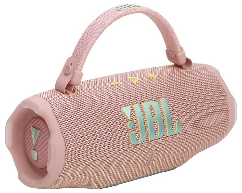 JBL Charge 6 Bluetooth speaker portable, Dust-proof, Water-proof Pink