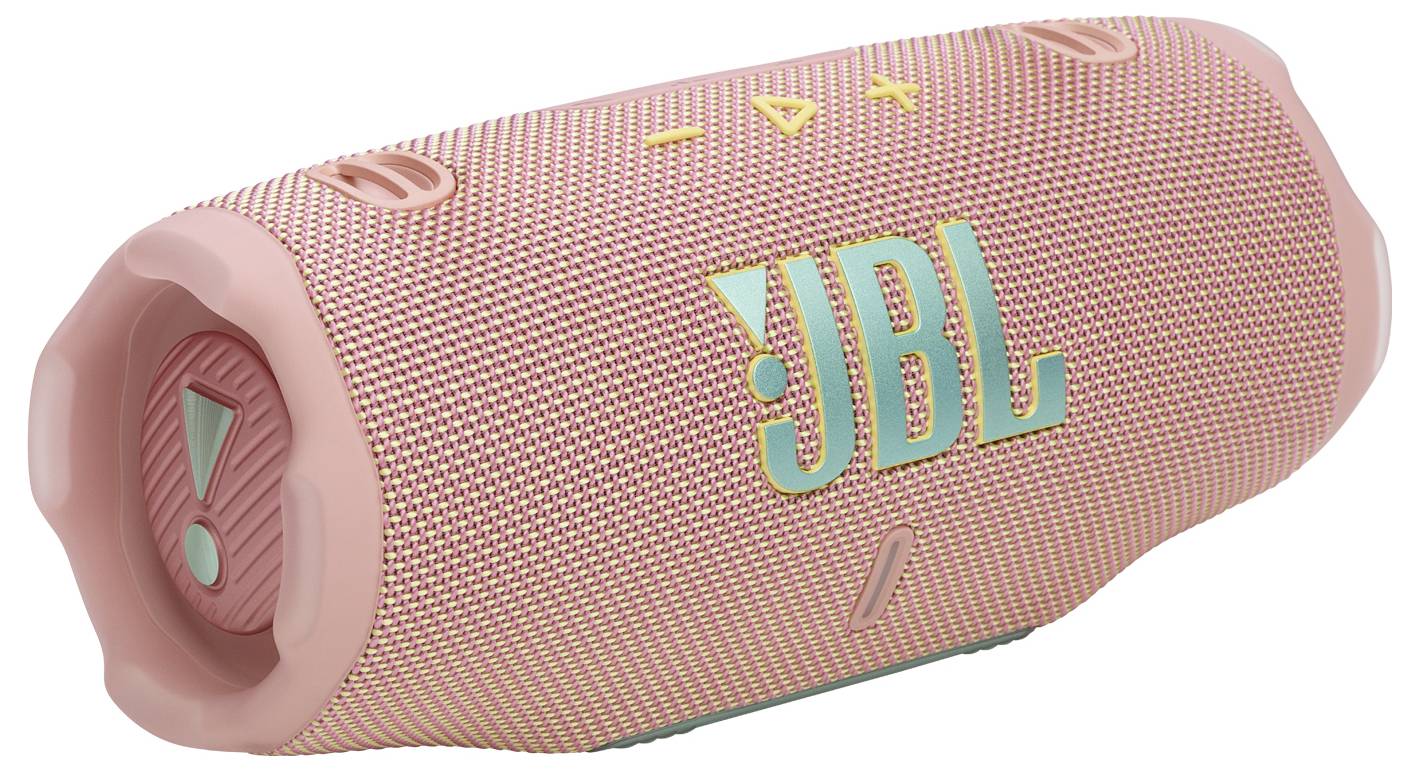 JBL Charge 6 Bluetooth speaker portable, Dust-proof, Water-proof Pink