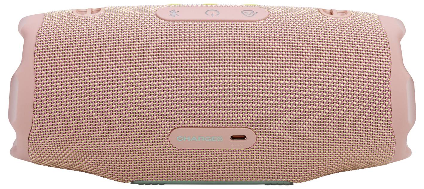 JBL Charge 6 Bluetooth speaker portable, Dust-proof, Water-proof Pink