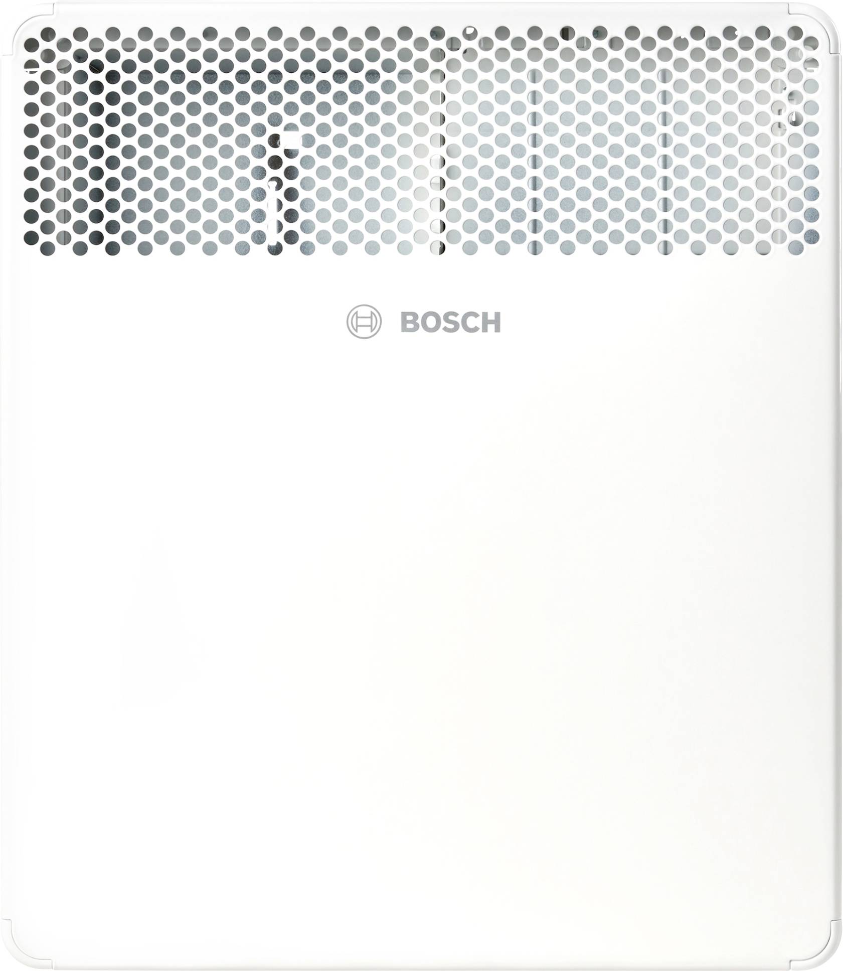 A white Bosch wall-mounted device with ventilation holes at the top.