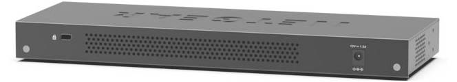 A gray electronic device with ventilation slots on the front panel, a power button on the right, and the word 'YXEOLA' on top.
