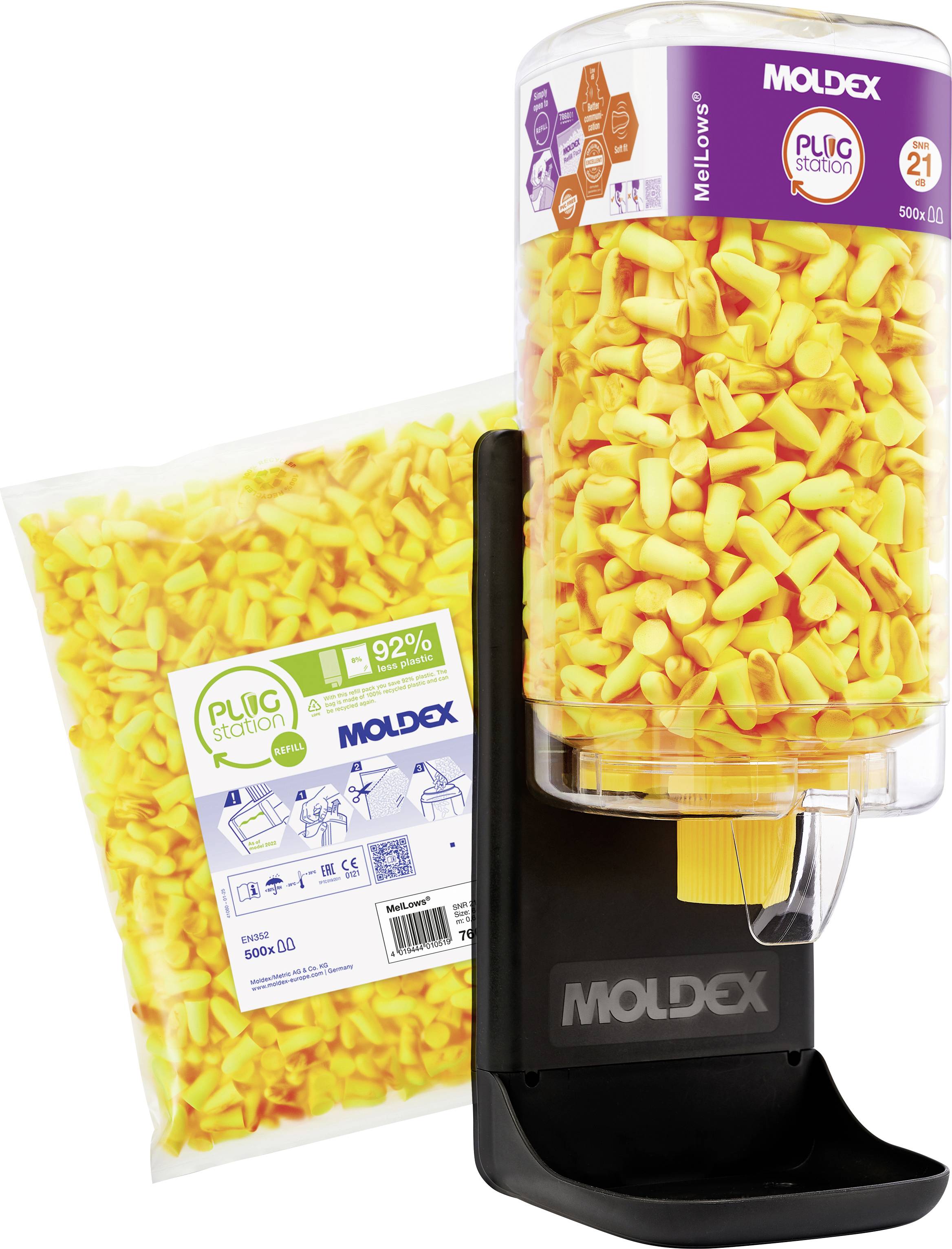 Moldex 769512 Mellows Starter PlugStation Protective ear plug dispenser 21 dB Disposable 1 pc(s)