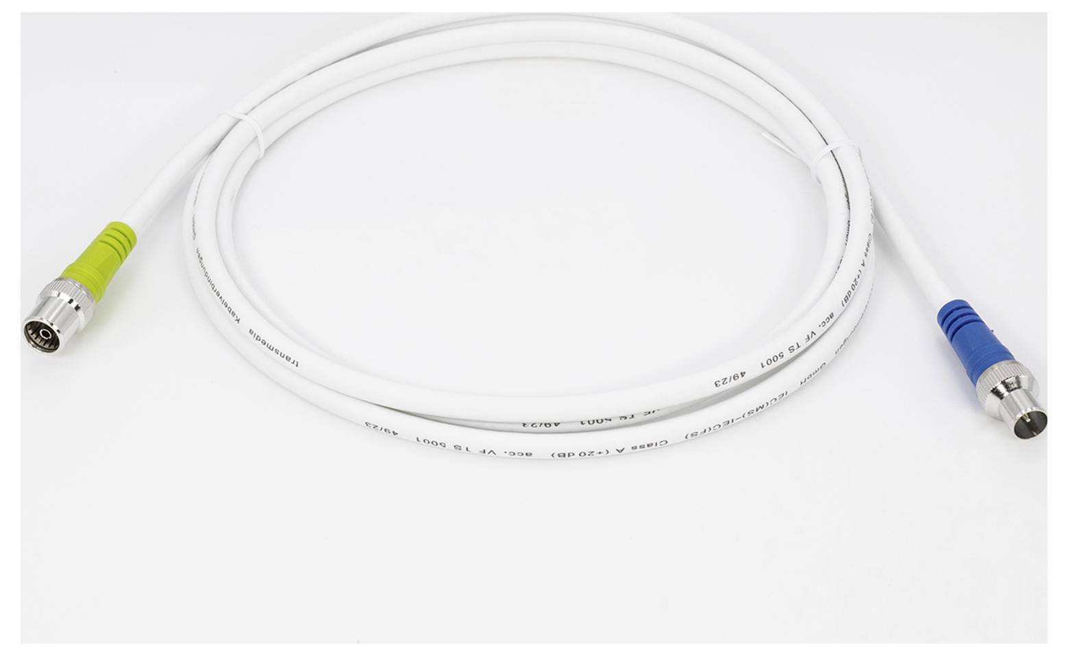 Maxtrack FK-IECS2,0L RJ45 Network cable, patch cable 2 m White 1 pc(s)