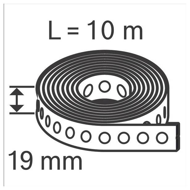 Bosch Professional 1600A032GL 1600A032GL Perforated strap 1 pc(s)