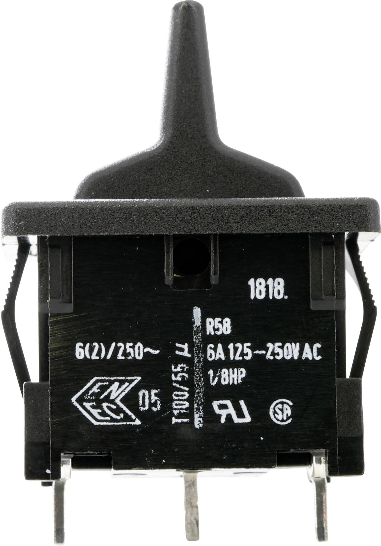 Marquardt 1818.2302 Toggle switch 1818.2302 250 V AC 6 A IP40 1 pc(s)