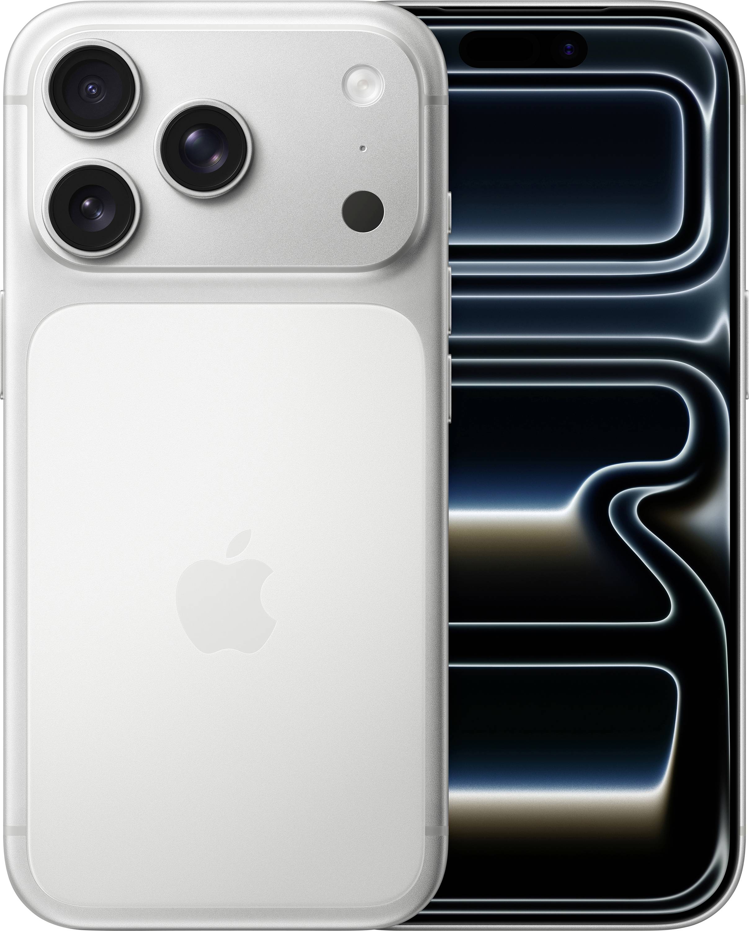 A smartphone with a sleek design, featuring a triple-camera setup on the back and a stylized display on the front, showcasing its modern aesthetic.