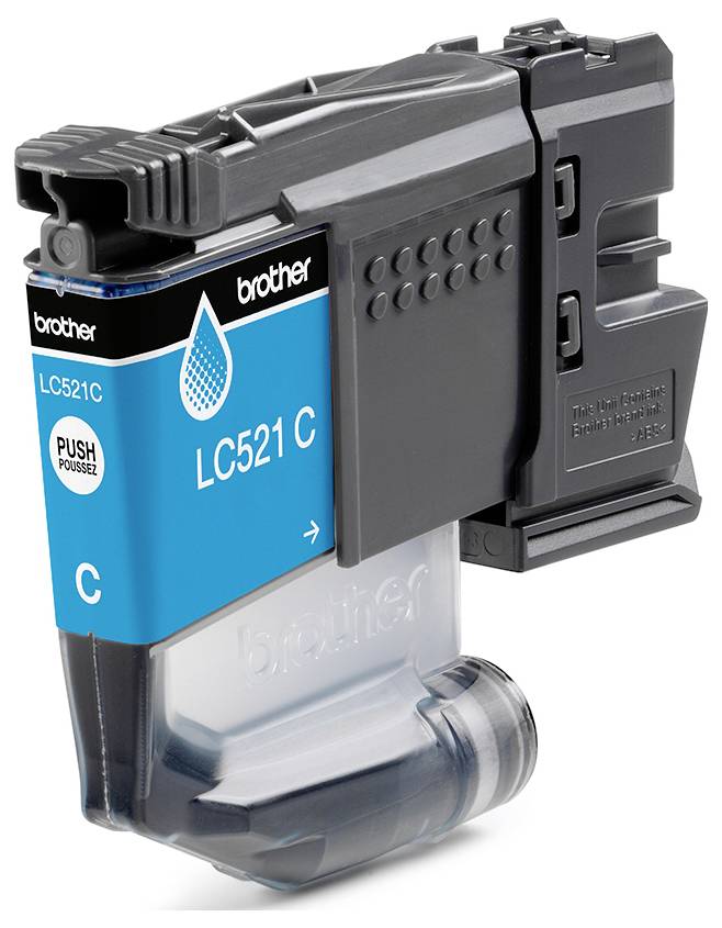 Brother Ink cartridge Brother LC521C - Cyan - original - Kisse Original Cyan LC521C