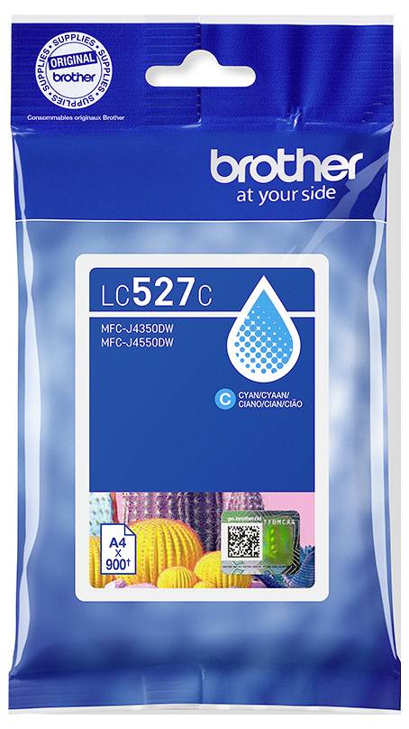 Brother Ink cartridge Brother LC527C - Cyan - original - Kisse Original Cyan LC527C