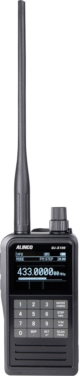 ALINCO DJ-X-100-E Digitaler Multi-Mode Empfänger 1207 Wireless handheld scanner
