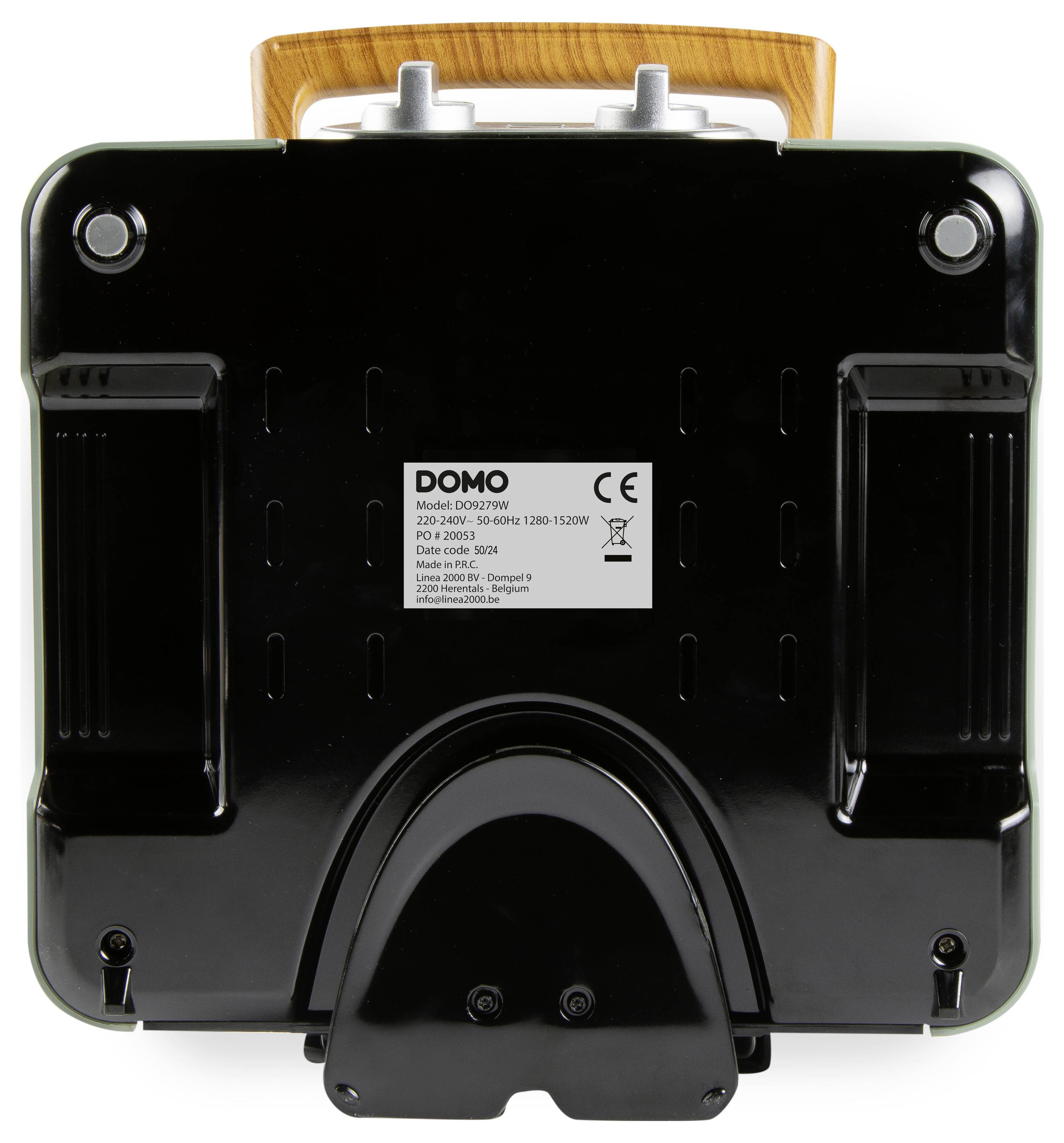 DOMO WAFFELMAKER Waffle maker Sage green