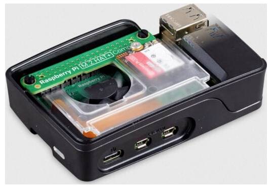 Raspberry Pi® M.2 HAT+ Compact Raspberry Pi® add-on PCB