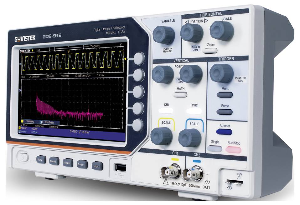 GW Instek Digital 100 MHz 1 GS/s 8 Bit 1 pc(s)