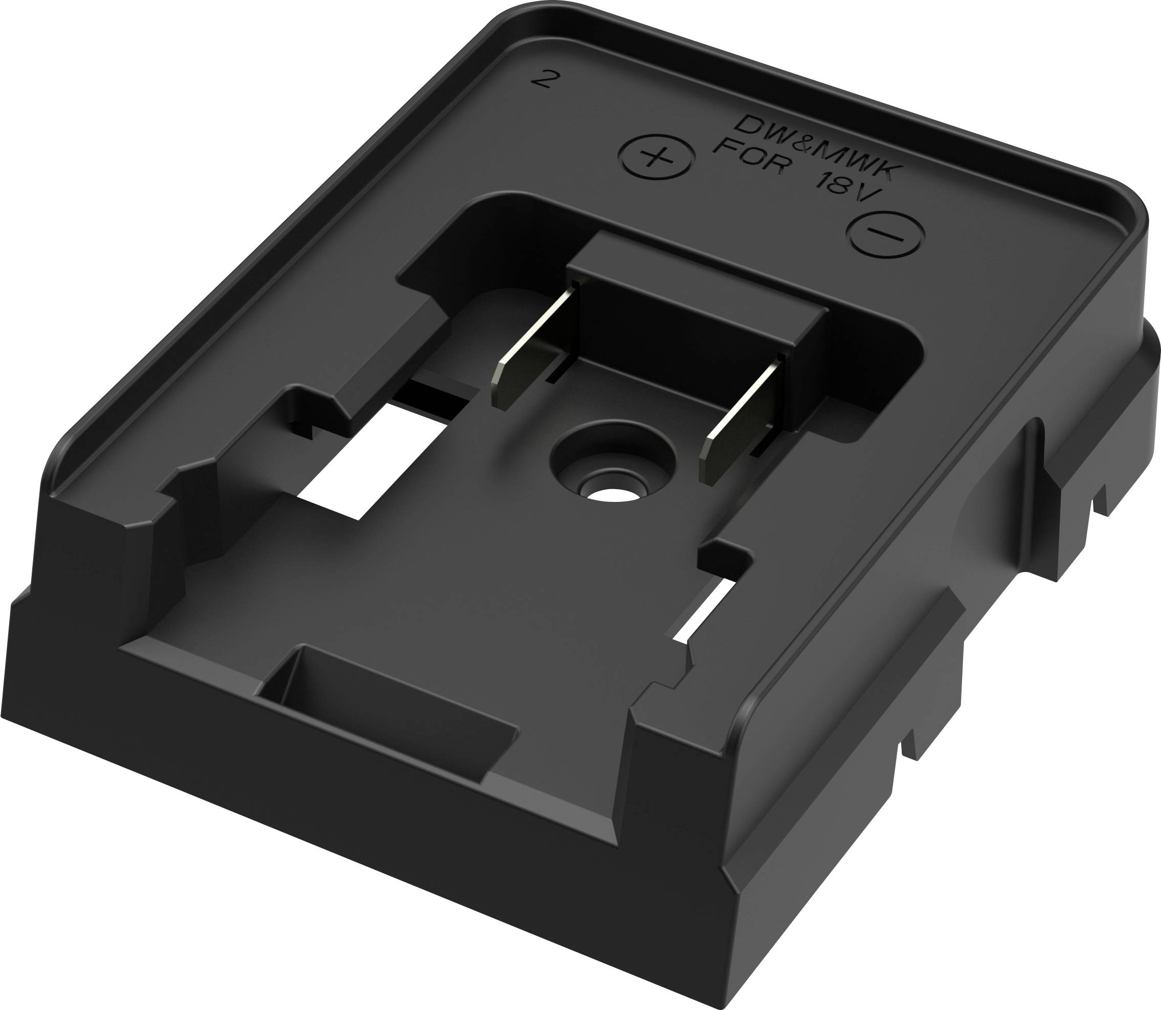 Ansmann Adapterplatte Milwaukee/DeWalt Cordless industrial light 1600-0733