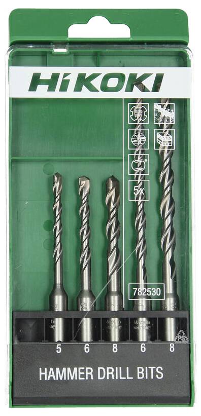 HiKOKI 782530 Hammer drill bit set 1 Set