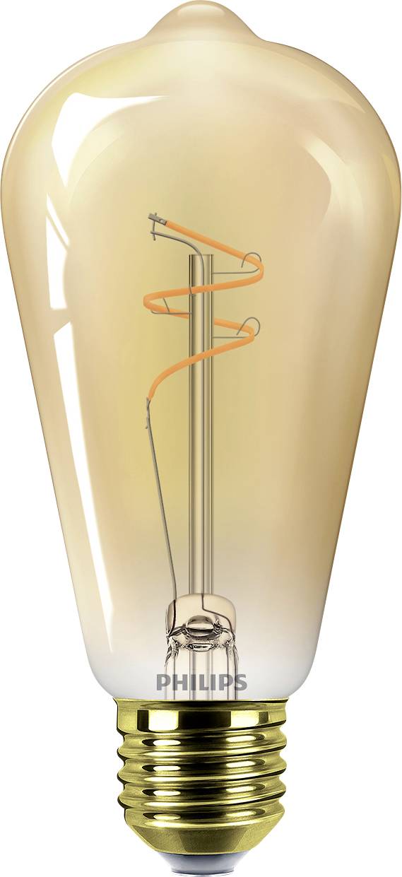 Philips 8721103049056 LED (monochrome) E-27 Spiral shape 3.1 W = 25 W Gold, Amber 1 pc(s)
