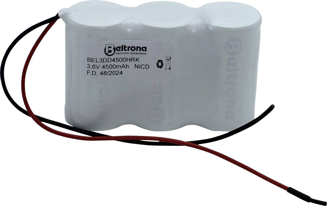 Beltrona BEL3DD4500HRK Non-standard battery (rechargeable) NiCd 3.6 V 4500 mAh 1 pc(s)