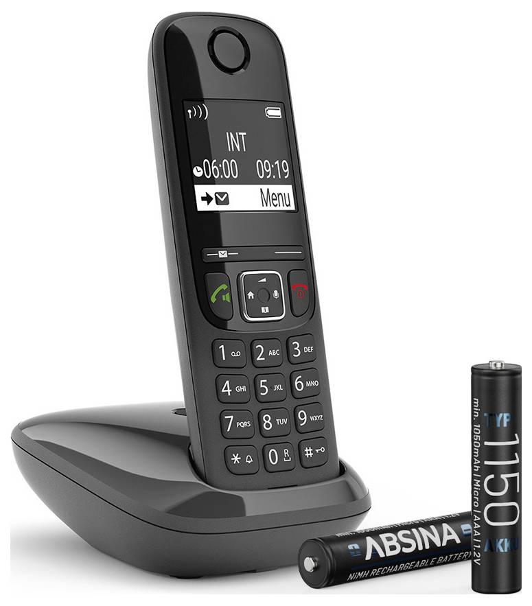 Absina AAA battery (rechargeable) NiMH 1.2 V 4 pc(s)