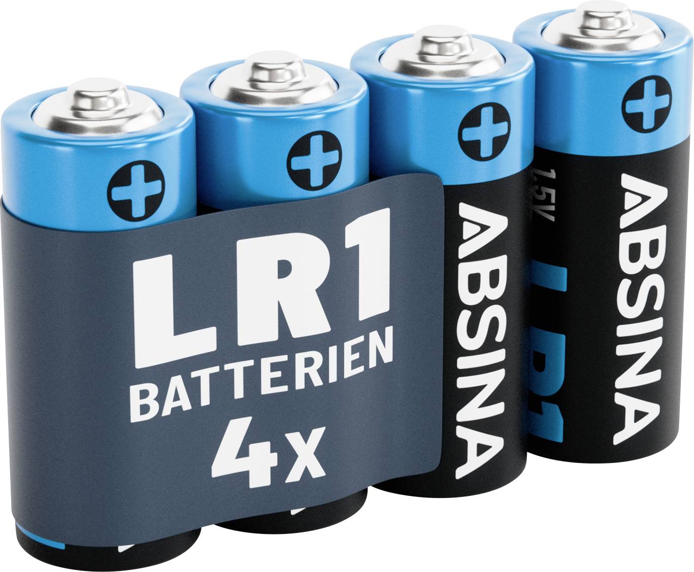 Absina N battery N Alkali-manganese 1.5 V 800 4 pc(s)