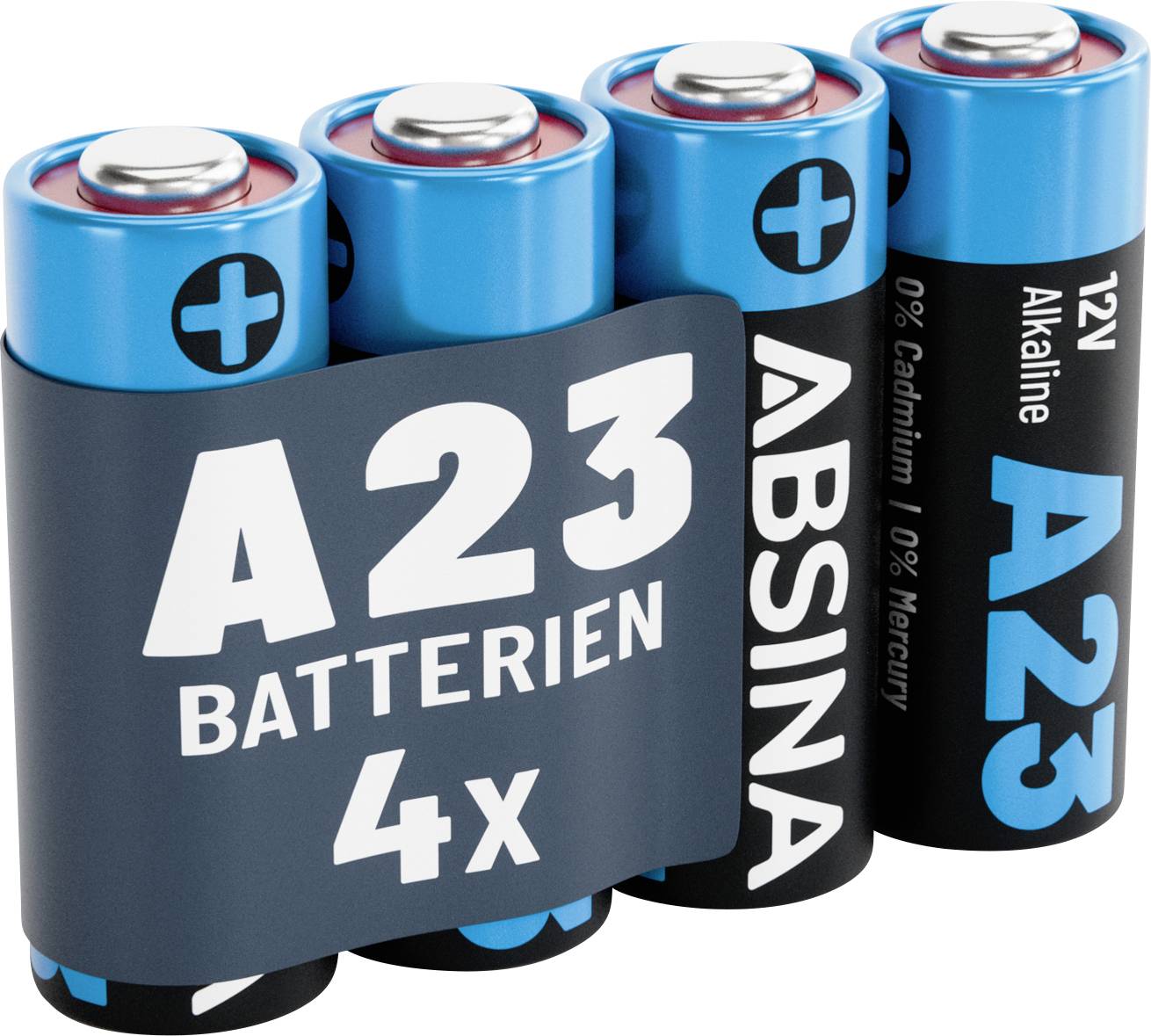 Absina Non-standard battery 23A Alkali-manganese 12 V 55 4 pc(s)