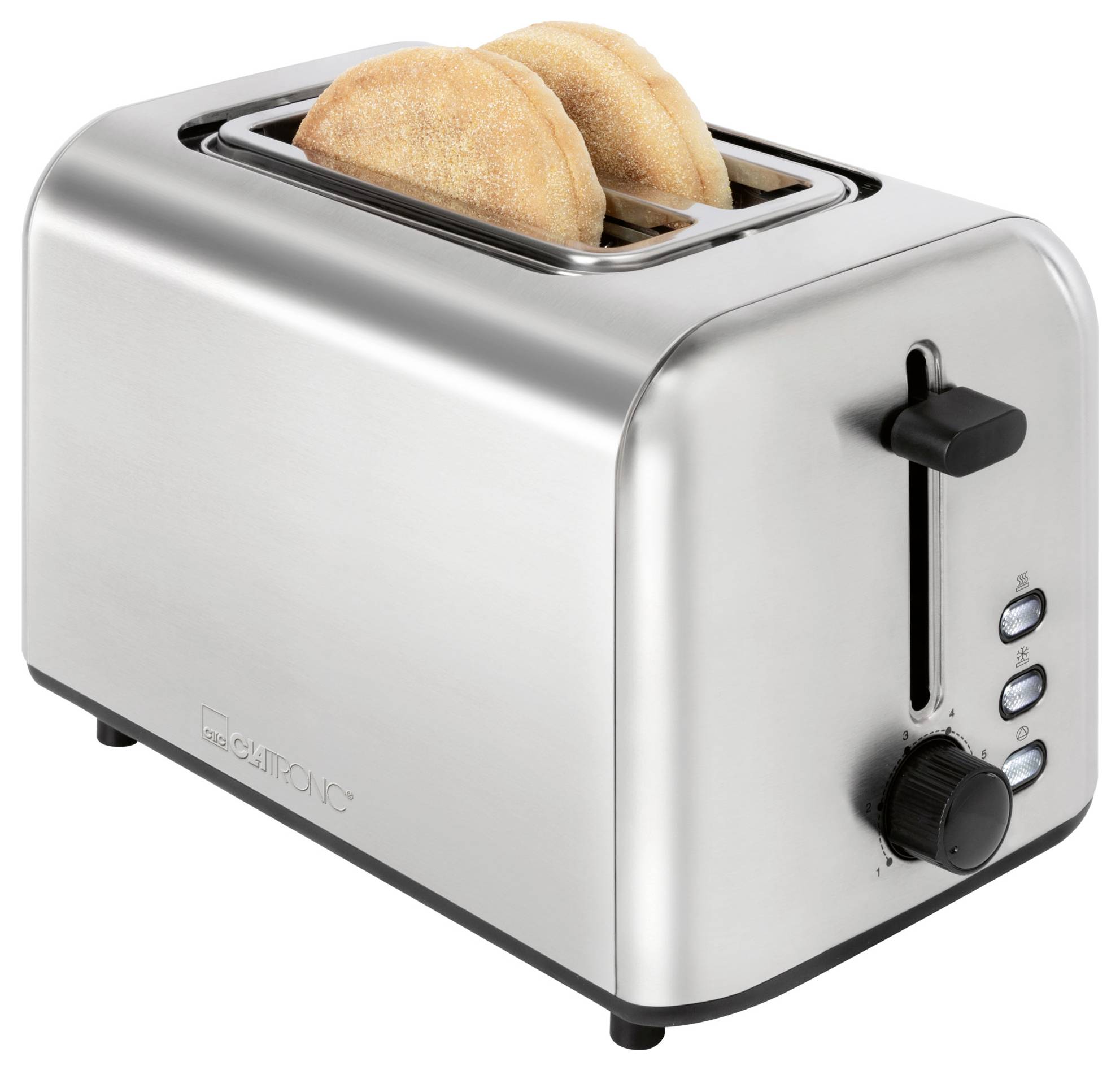 Clatronic TA 3822 inox Toaster Stainless steel