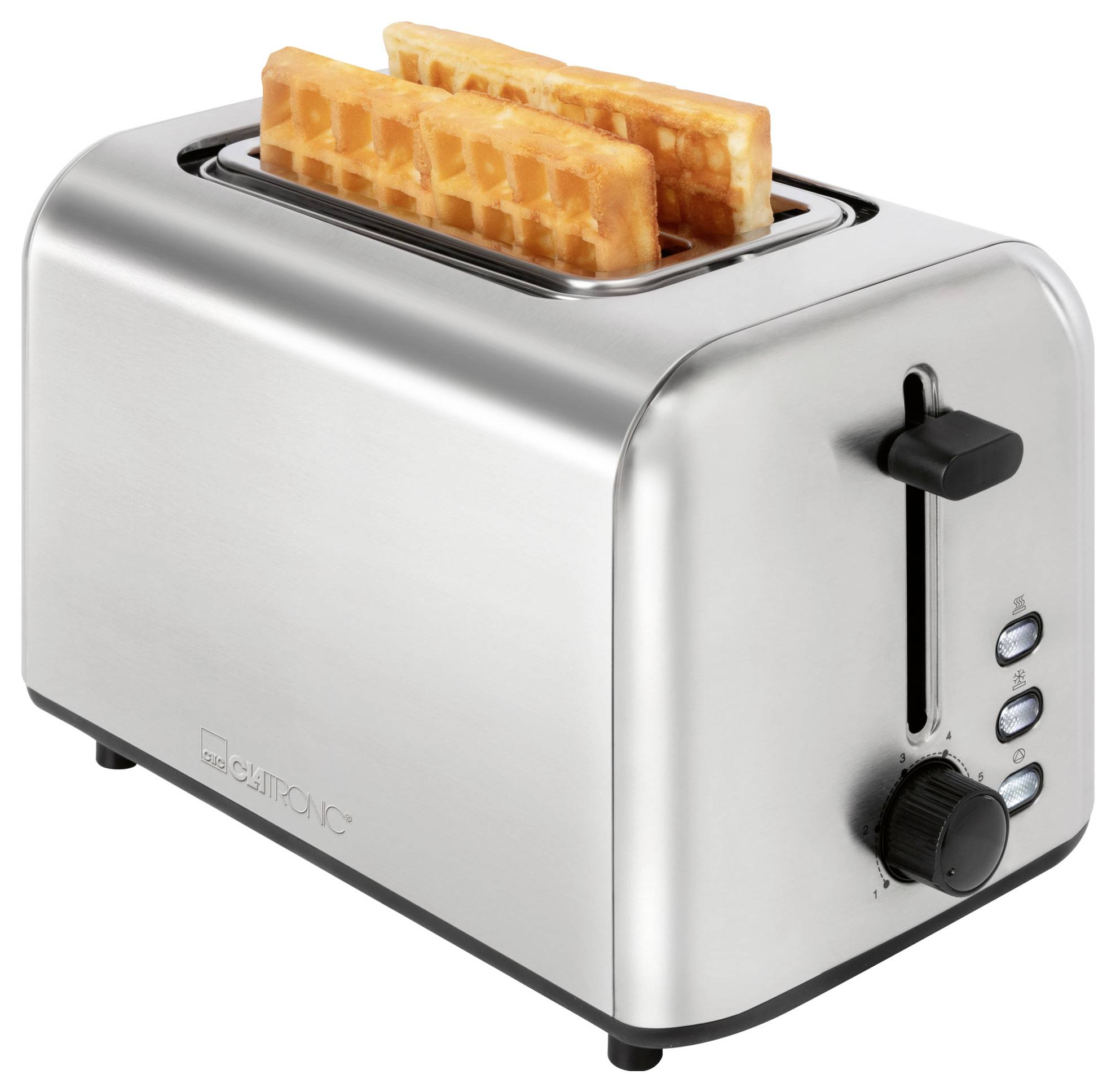 Clatronic TA 3822 inox Toaster Stainless steel