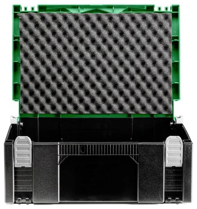 HiKOKI System Case II 402539 Equipment case Plastic Black, Green (L x W x H) 295 x 158 x 295 mm