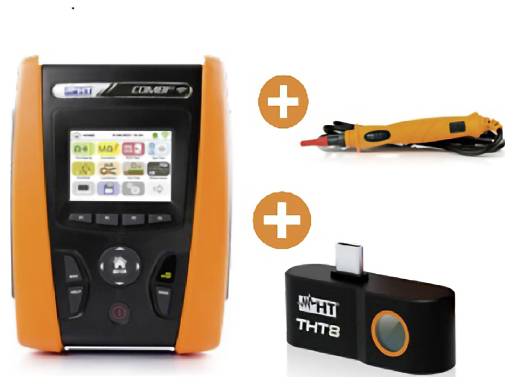 HT Instruments COMBI G3 KIT-VISION Electrical tester set VDE standard 0413