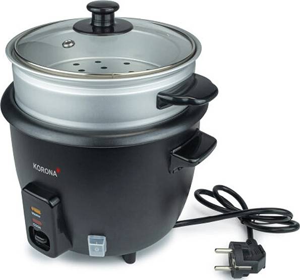 Korona Rice cooker Black, Silver