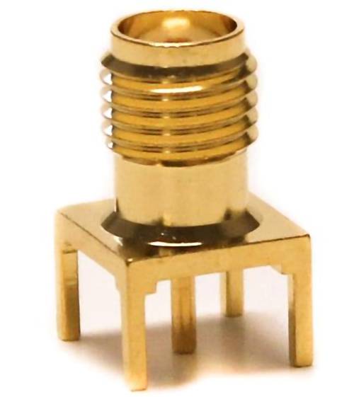 Mueller Electric BU-1420701211 Adapter SMA socket - PCB Brass