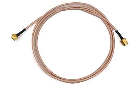 Mueller Electric BU-4150030048 Coax SMA plug SMA plug 1.21 m Transparent 1 pc(s)