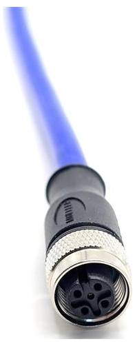 Mueller Electric C5C82M010 Sensor/actuator connector M12 Socket, straight 10 m No. of pins (RJ): 5 1 pc(s)