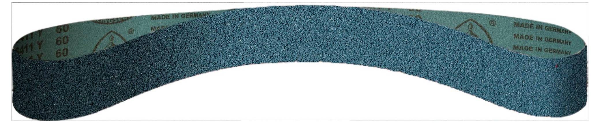 Klingspor CS 411 Y 302791 Sandpaper belt set Grit size 60 (L x W) 520 mm x 20 mm 25 pc(s)