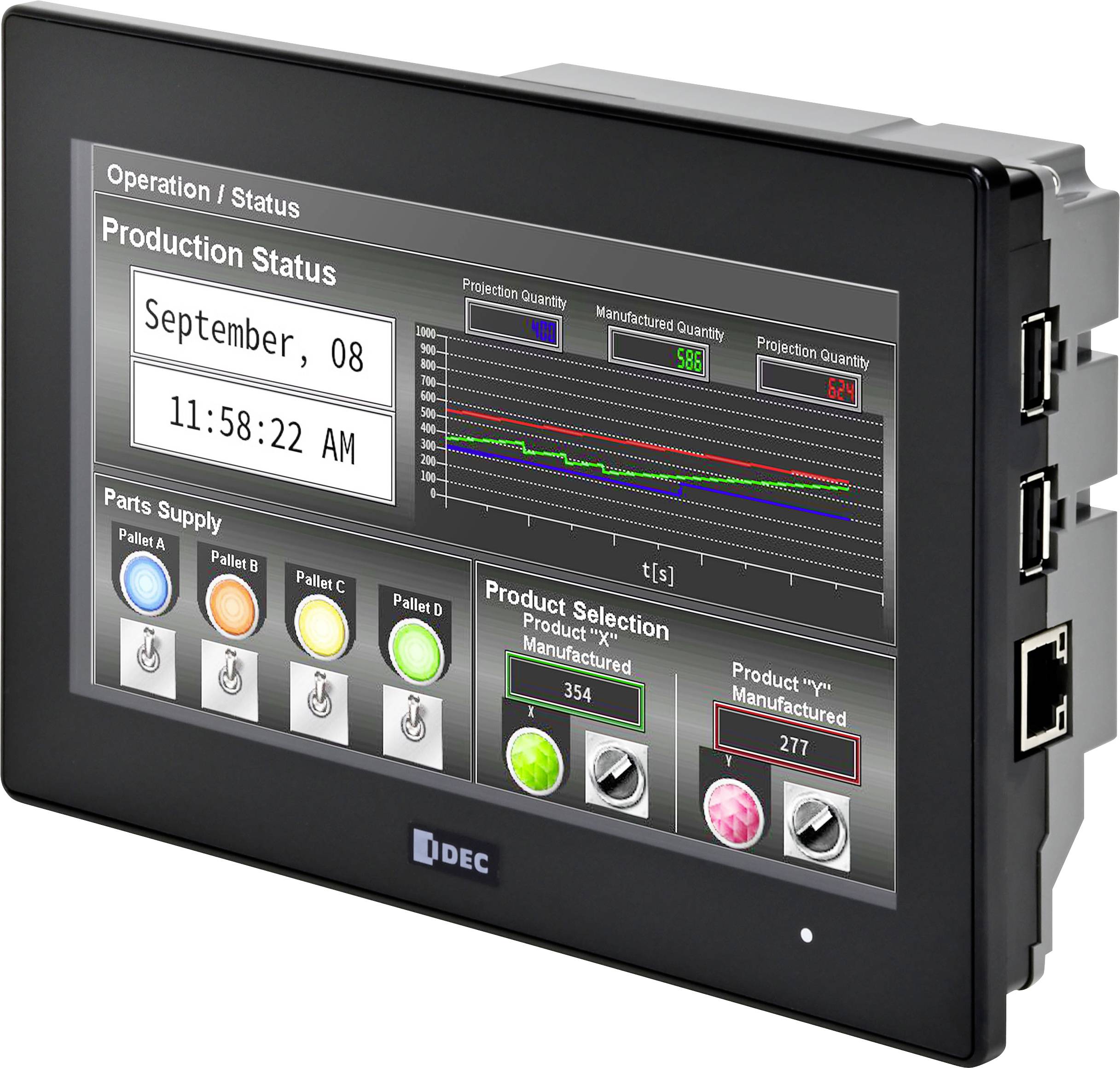 Idec FT2J-7U22SAF-B FT2J-7U22SAF-B PLC console