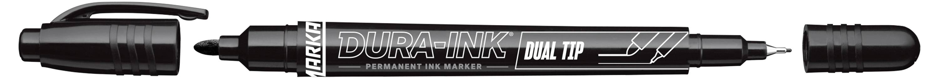 Markal DURA-INK DUAL TIP 96283 Permanent marker Black waterproof: Yes