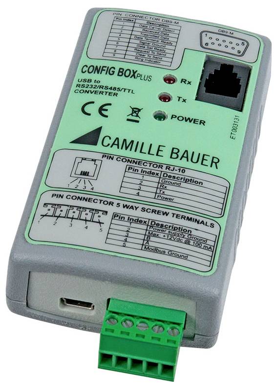 Camille Bauer 172768 USB probe adapter Confix BOXPlus 1 pc(s)