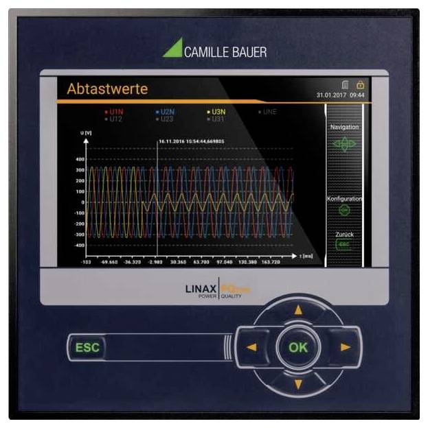 Camille Bauer LINAX PQ3000 Network diagnostics