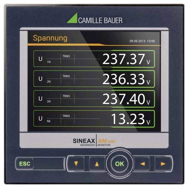 Camille Bauer SINEAX AM1000 Network diagnostics