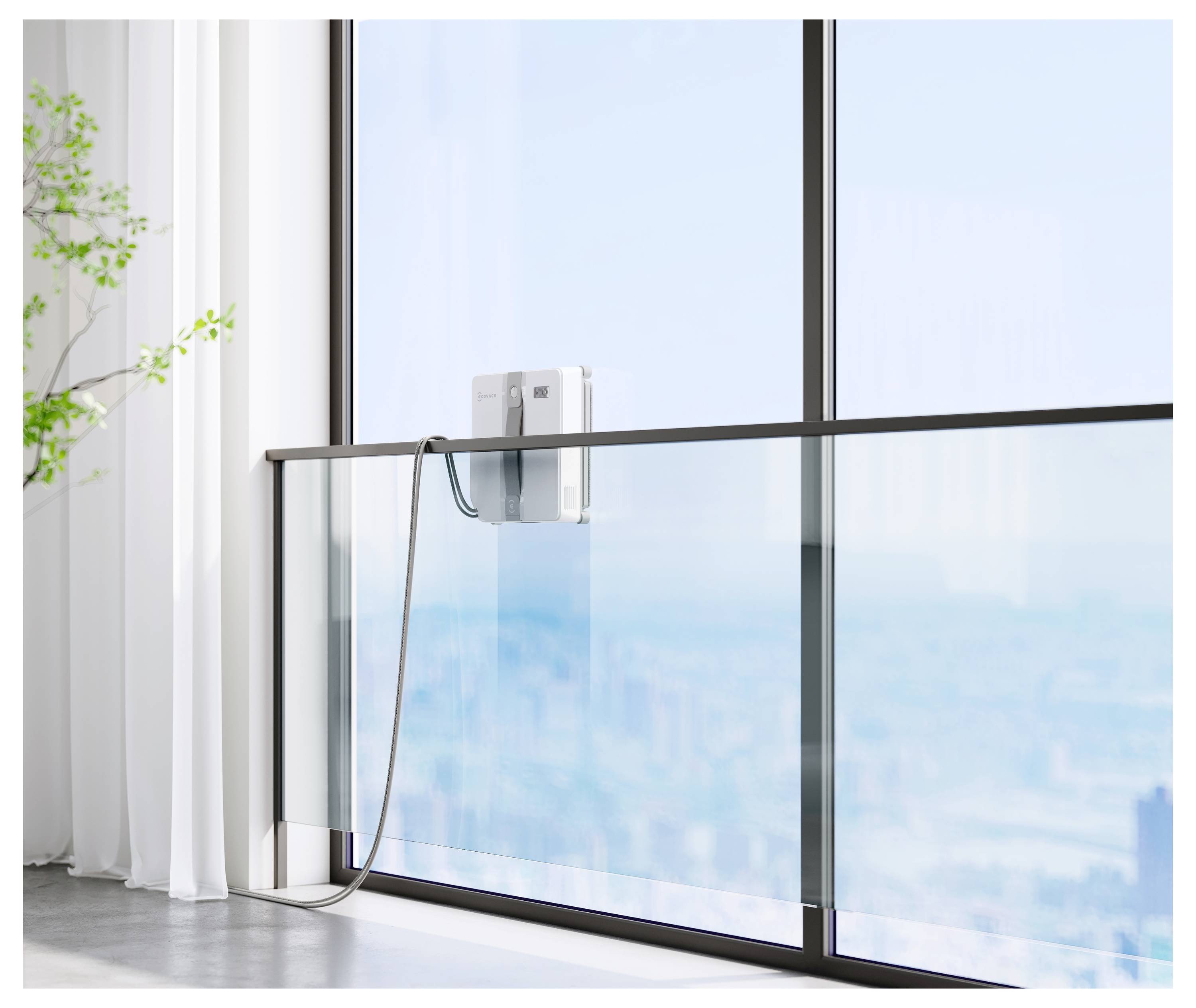 ECOVACS WINBOT MINI EU Robotic window cleaner Grey, White