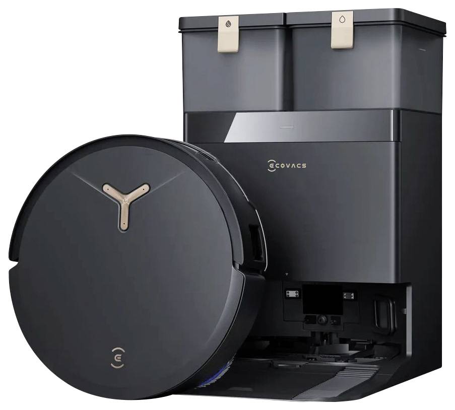 ECOVACS DEEBOT T50 MAX PRO OMNI GEN 2 EU Robotic vac/sweeper Black, Gold