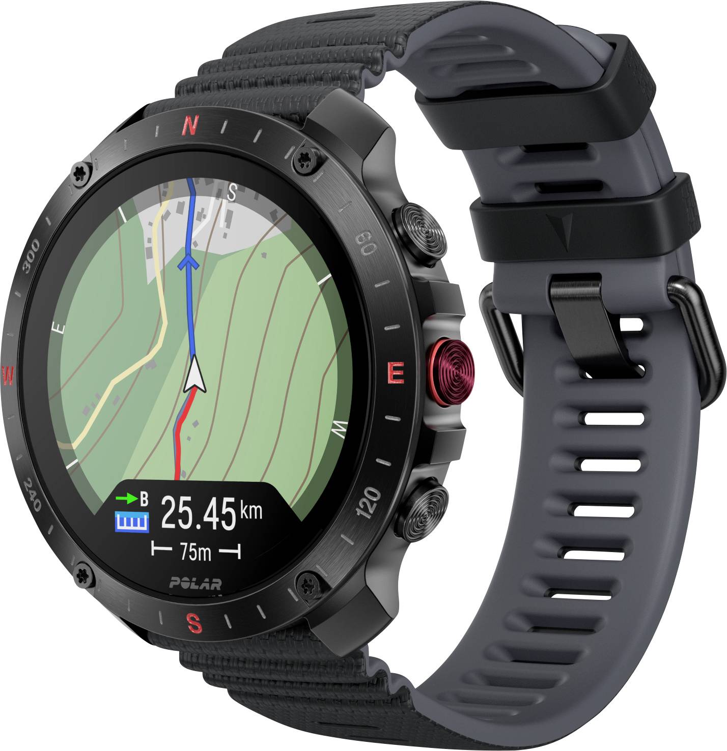 Polar Grit X2 Pro Sports watch Black