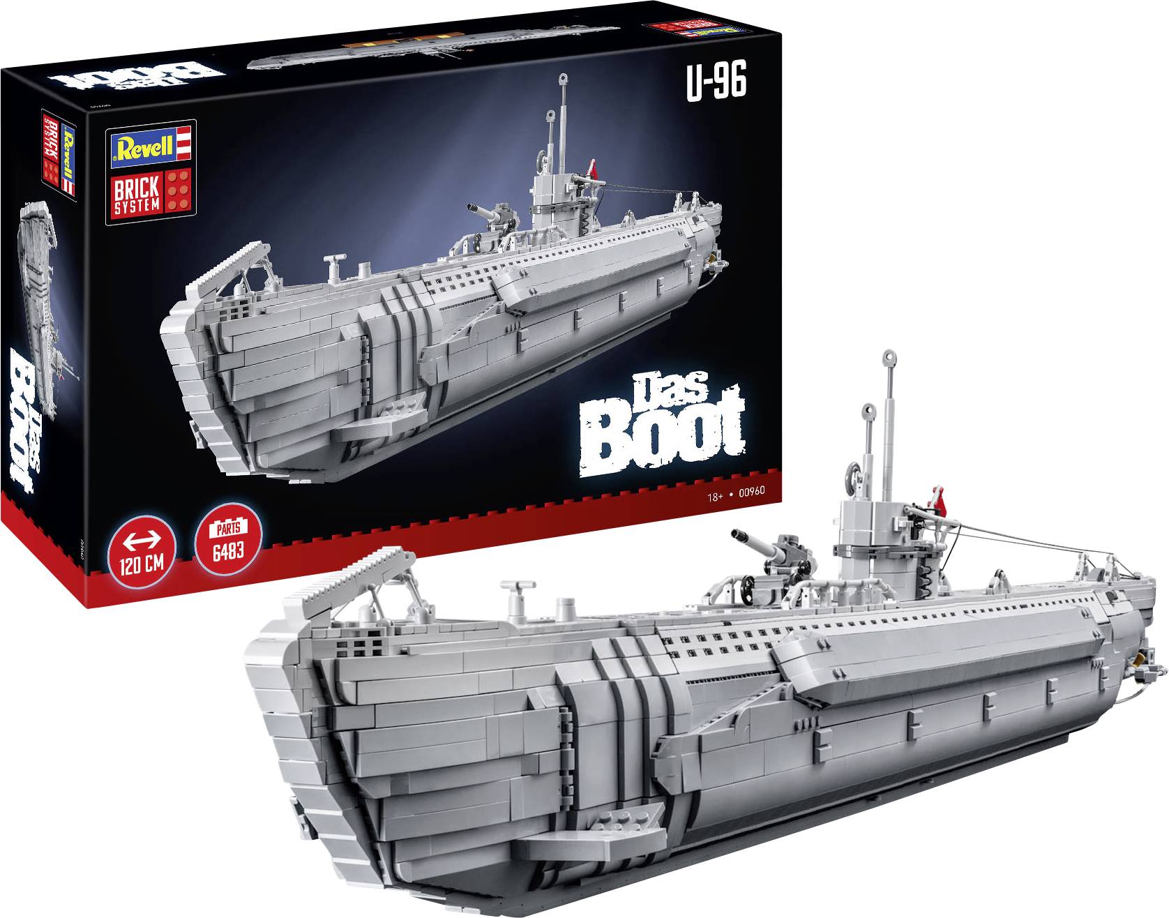 Revell 00960 U-Boot - Brick System Assemblity kit