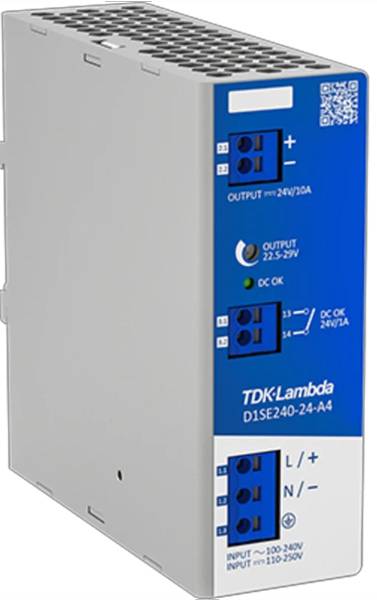 TDK-Lambda D1SE240-24-A4 Rail mounted PSU (DIN) 240 W Content 1 pc(s)