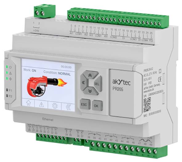 akYtec PR205.24.1.2 156316 PLC control relay 24 V DC