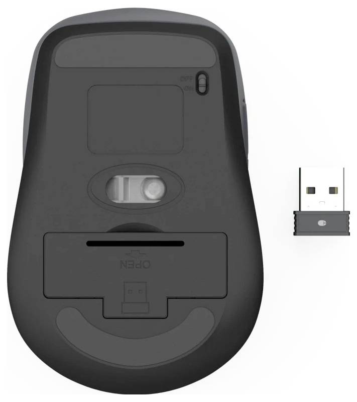 Hama WM-450 Mouse Wireless Optical Black 7 Buttons 1600 dpi