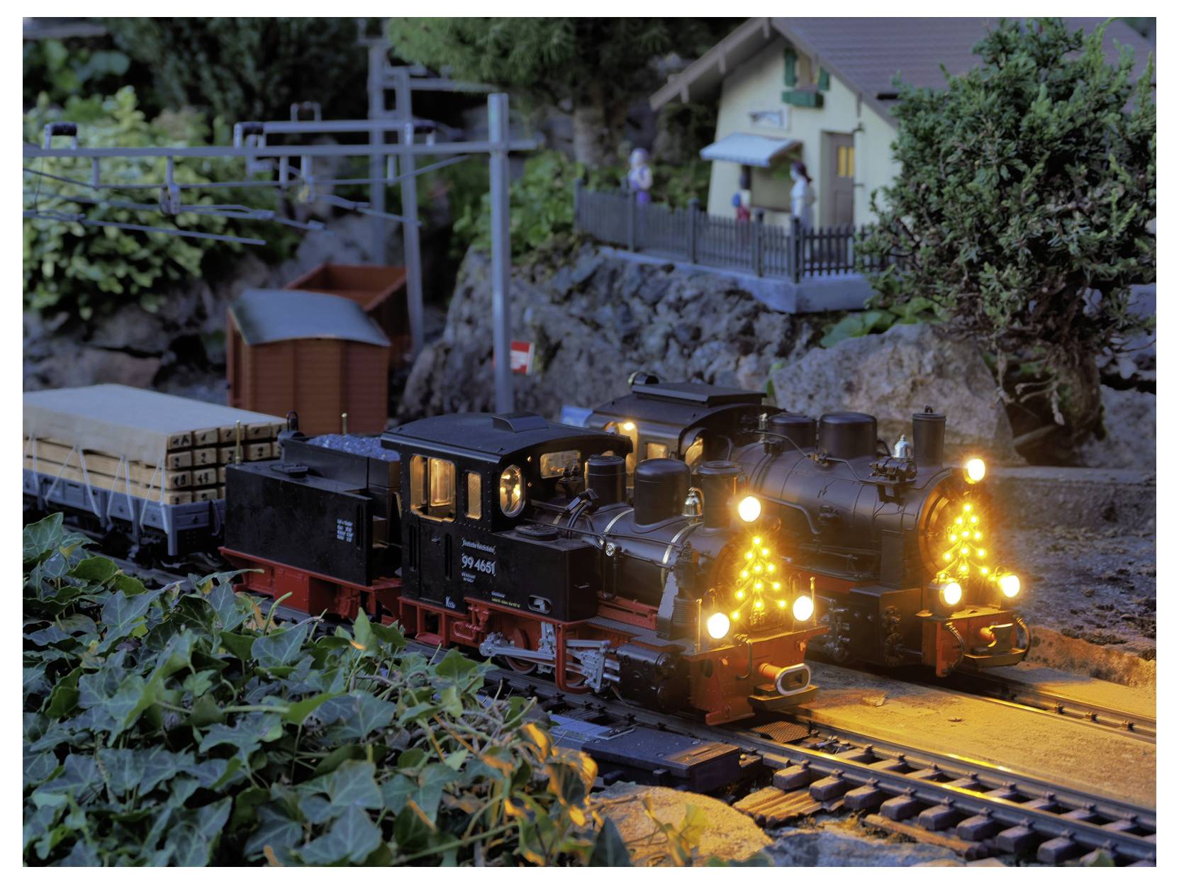 Massoth 8129590 Weihnachtsbaum Outdoor lighting + LEDs 1 Set