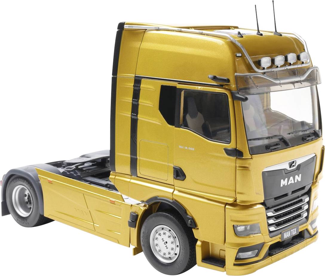 Solido HGV MAN TGX 2023 gold Assembled HGV