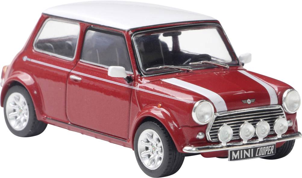 Solido Car Mini Cooper sport nightfire red Assembled Car wash