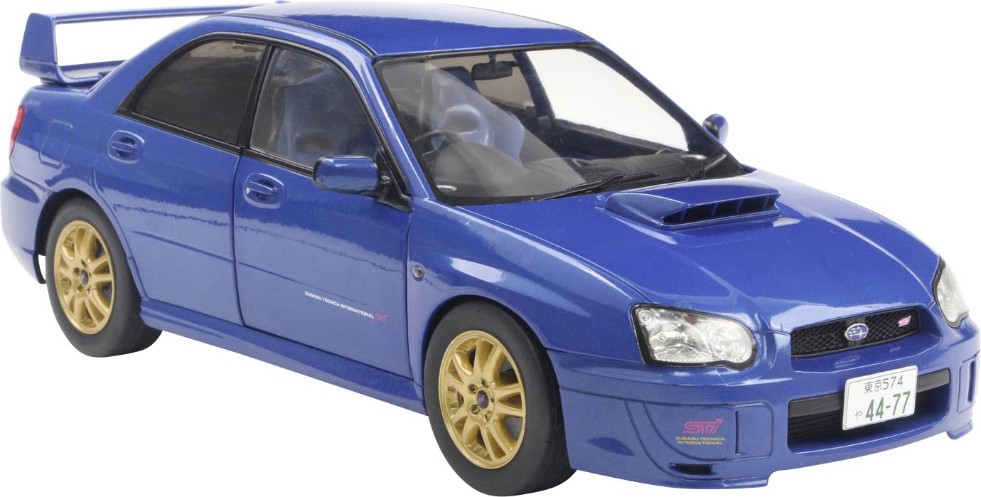 Solido Car Subaru Impreza WRX STI Assembled Car wash