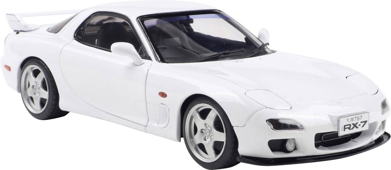 Solido Car Mazda RX7 FD3RS snow-white Assembled Car wash